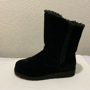 BearPaw Donatella size 9 wool blend lining black
